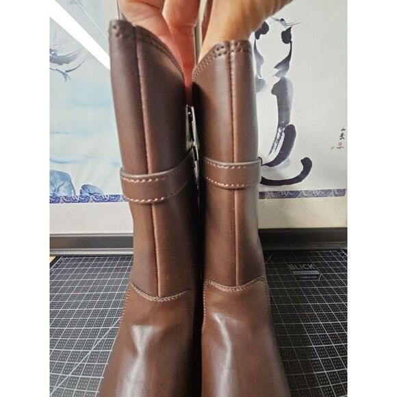 Stride Rite Kids Size 5M Big kid‎ BROWN Glitter Josephine Boots youth girl - Picture 6 of 16